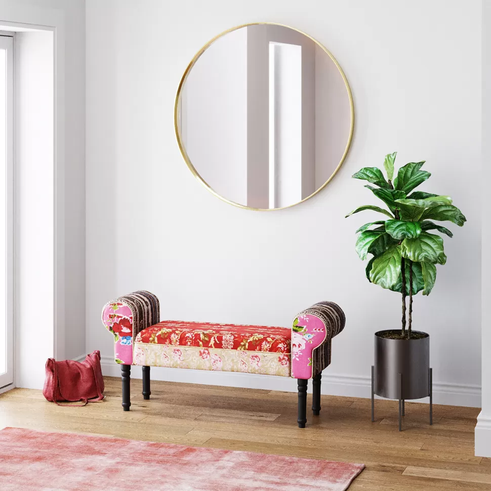 Ławki-KARE Design Ławka Wing 100x54 Cm Kolorowa #1