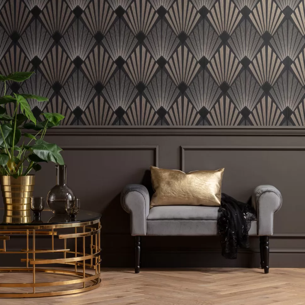 Ławki-KARE Design Ławka Wing 100x54 Cm Szara