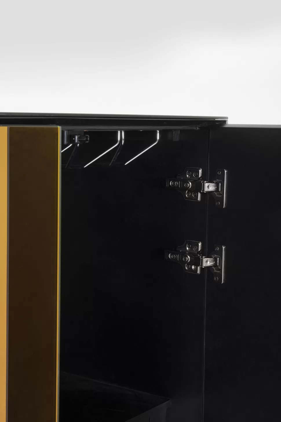 Barki-KARE Design Barek Do Salonu Szkło Lustrzane Kolory Tęczy 80x150 Cm
