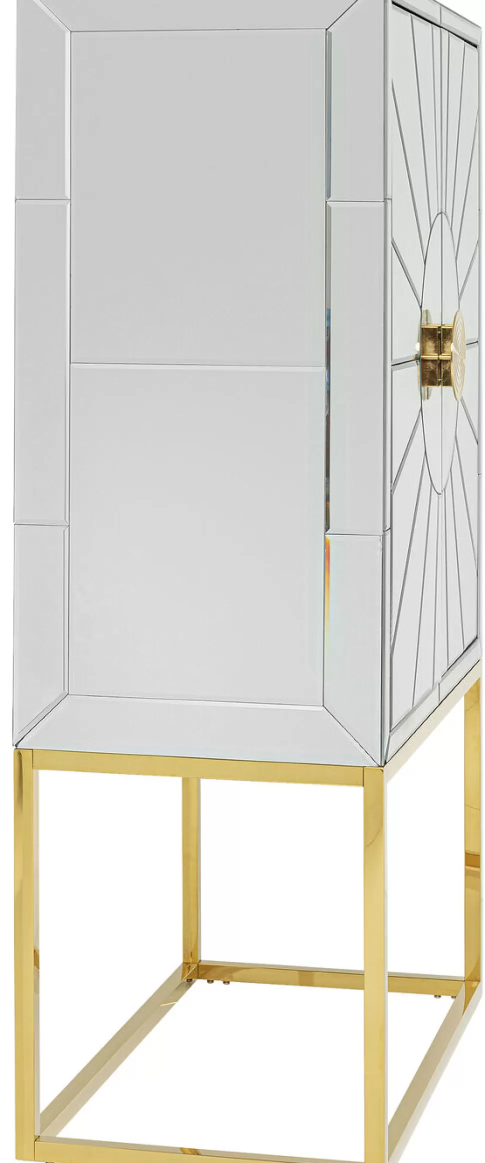 Barki-KARE Design Barek Queen 92x147 Cm Lustrzany - Podstawa Złota