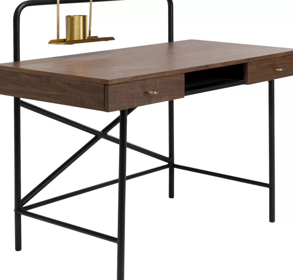 Biurka-KARE Design Biurko Ready To Work 120x60 Cm Orzech