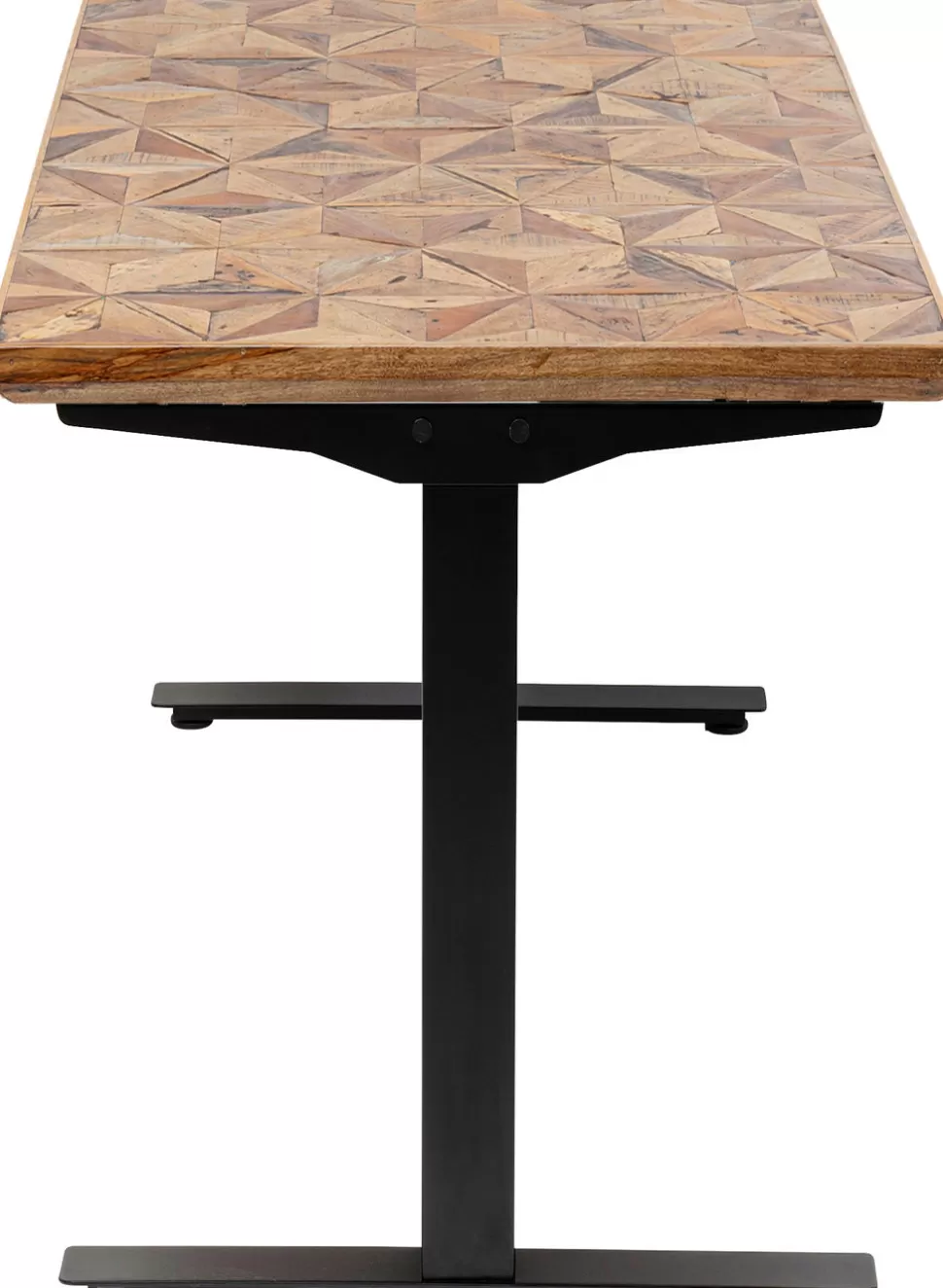 Biurka-KARE Design Biurko Z Elek. Regulacją Wysokości Stars 180x90 Cm - Drewno Recyklingowane