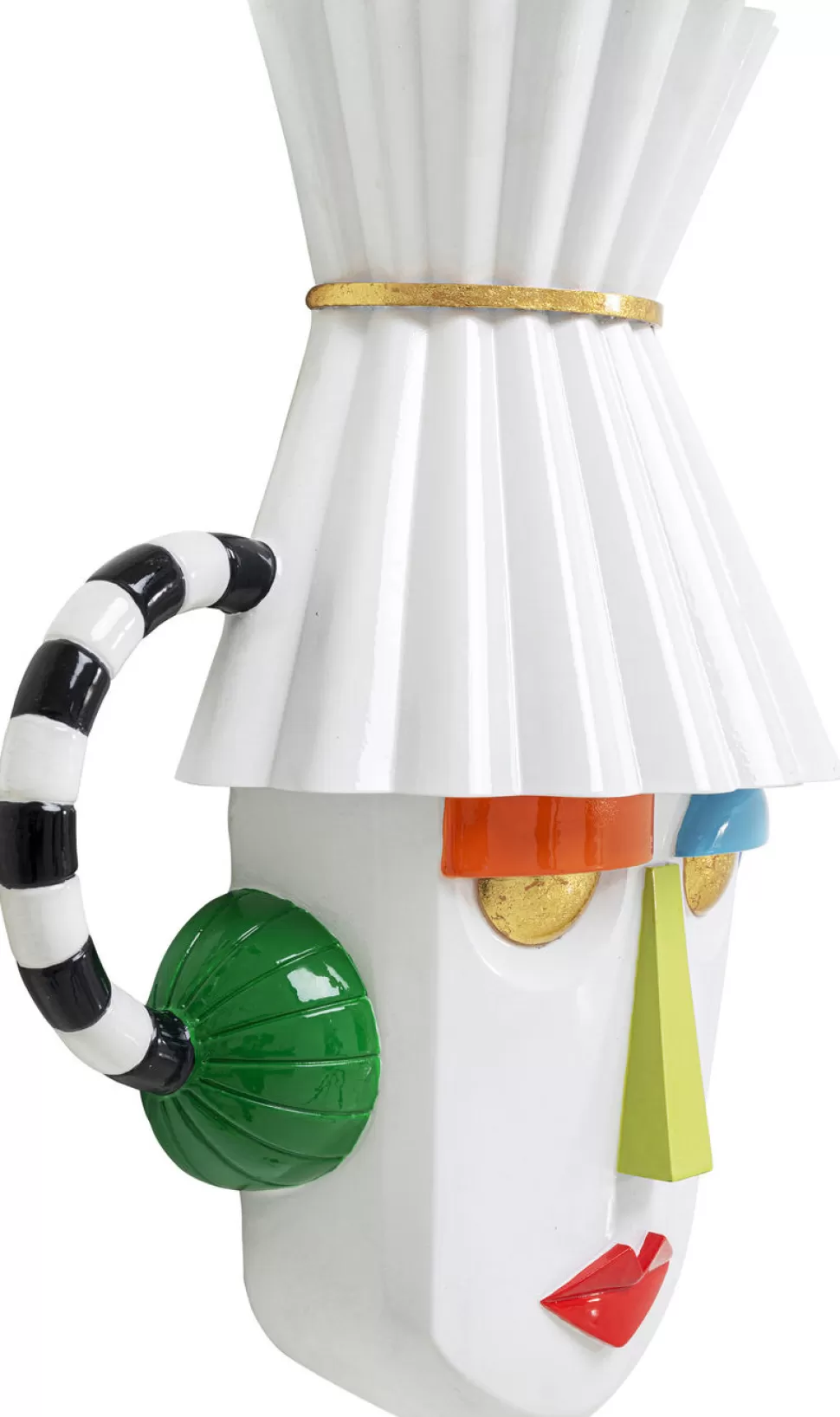 Dekoracje Ścienne-KARE Design Dekoracja ścienna Mesquerade 37x41 Cm Biała