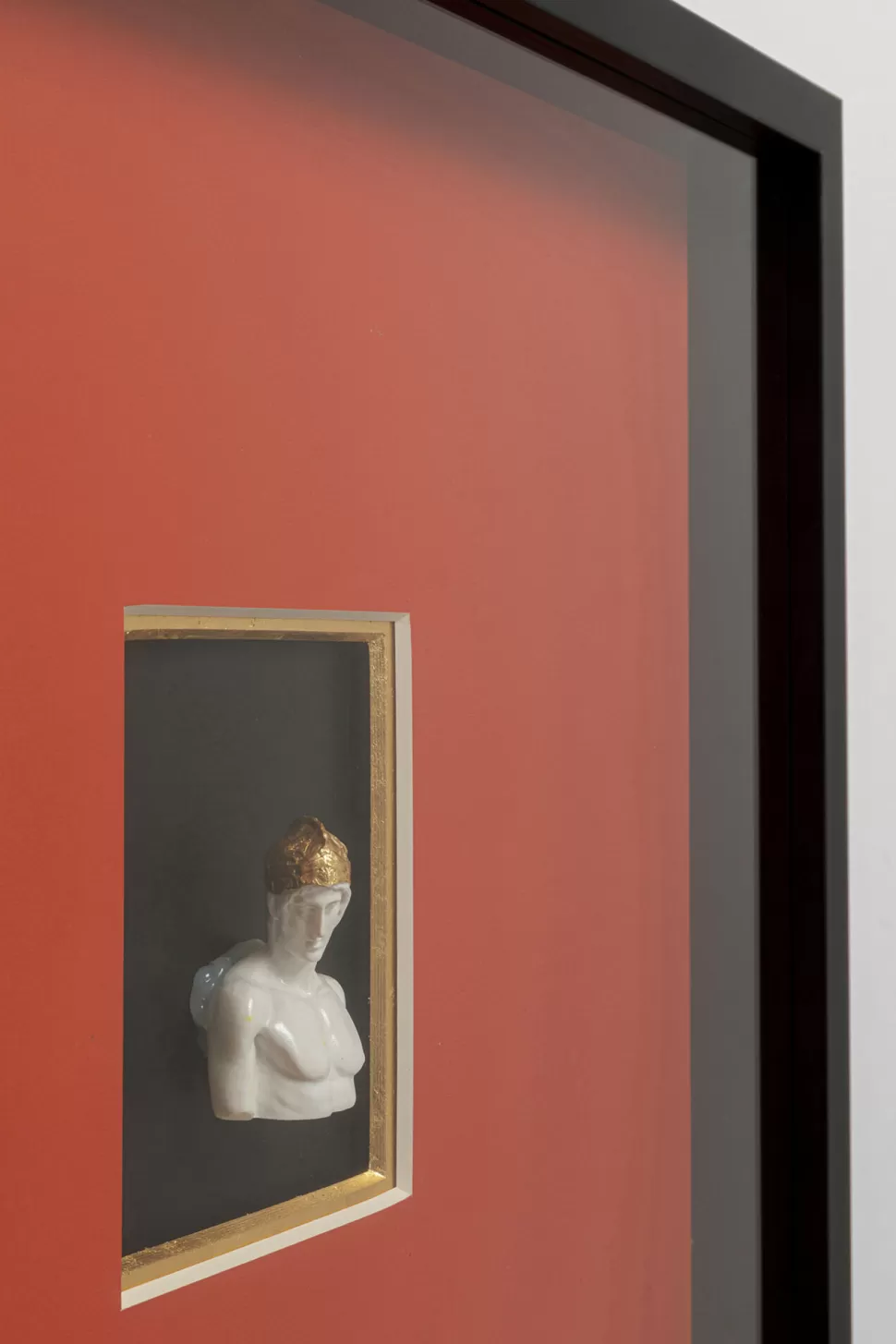 Dekoracje Ścienne-KARE Design Dekoracja ścienna Minimalistyczna Z Figurką Klasyczną 50x60 Cm