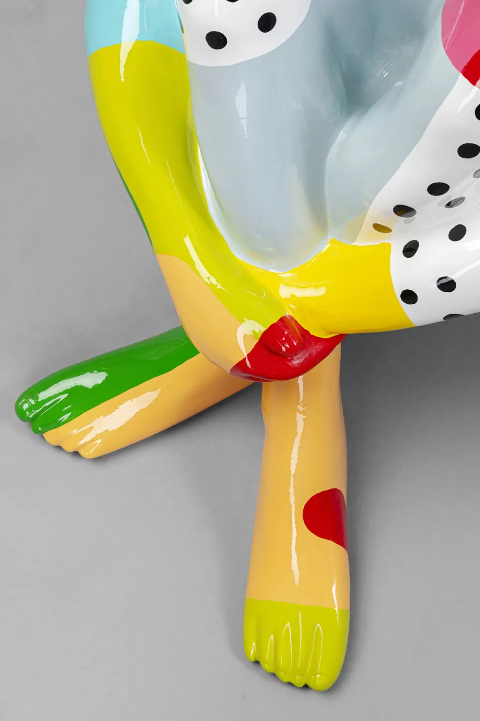 Dekoracje Stojące-KARE Design Dekoracja Stojąca Kolorowa Do Salonu Pies 80 Cm
