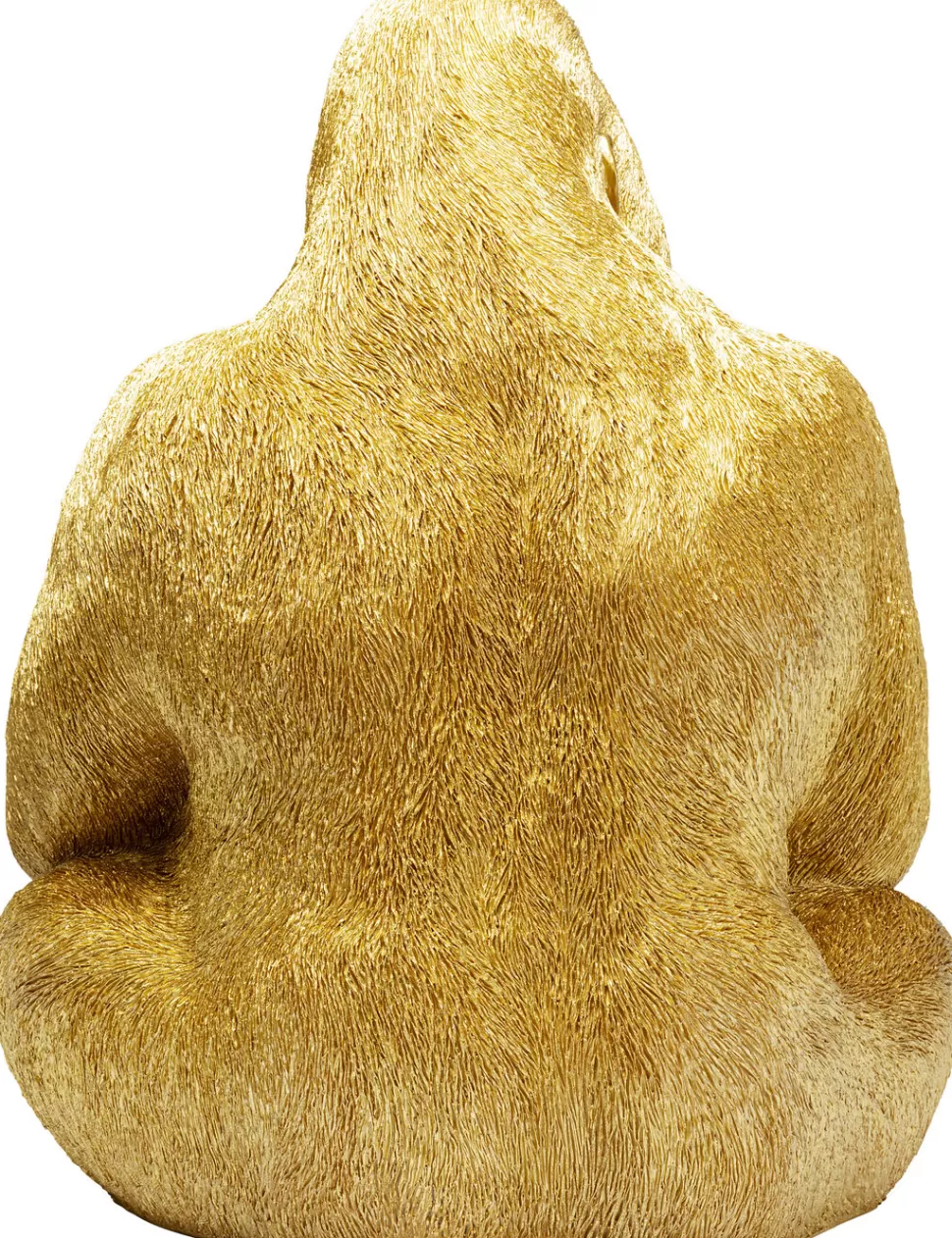 Dekoracje Stojące-KARE Design Dekoracja Stojąca Monkey Gorilla Side XL 60x76 Cm Złota