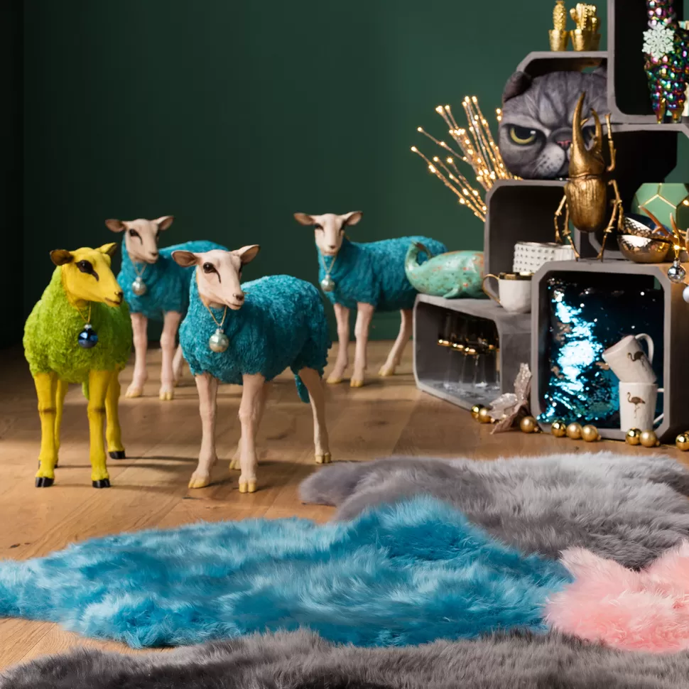 Dekoracje Stojące-KARE Design Dekoracja Stojąca Sheep 49x60 Cm Zielona