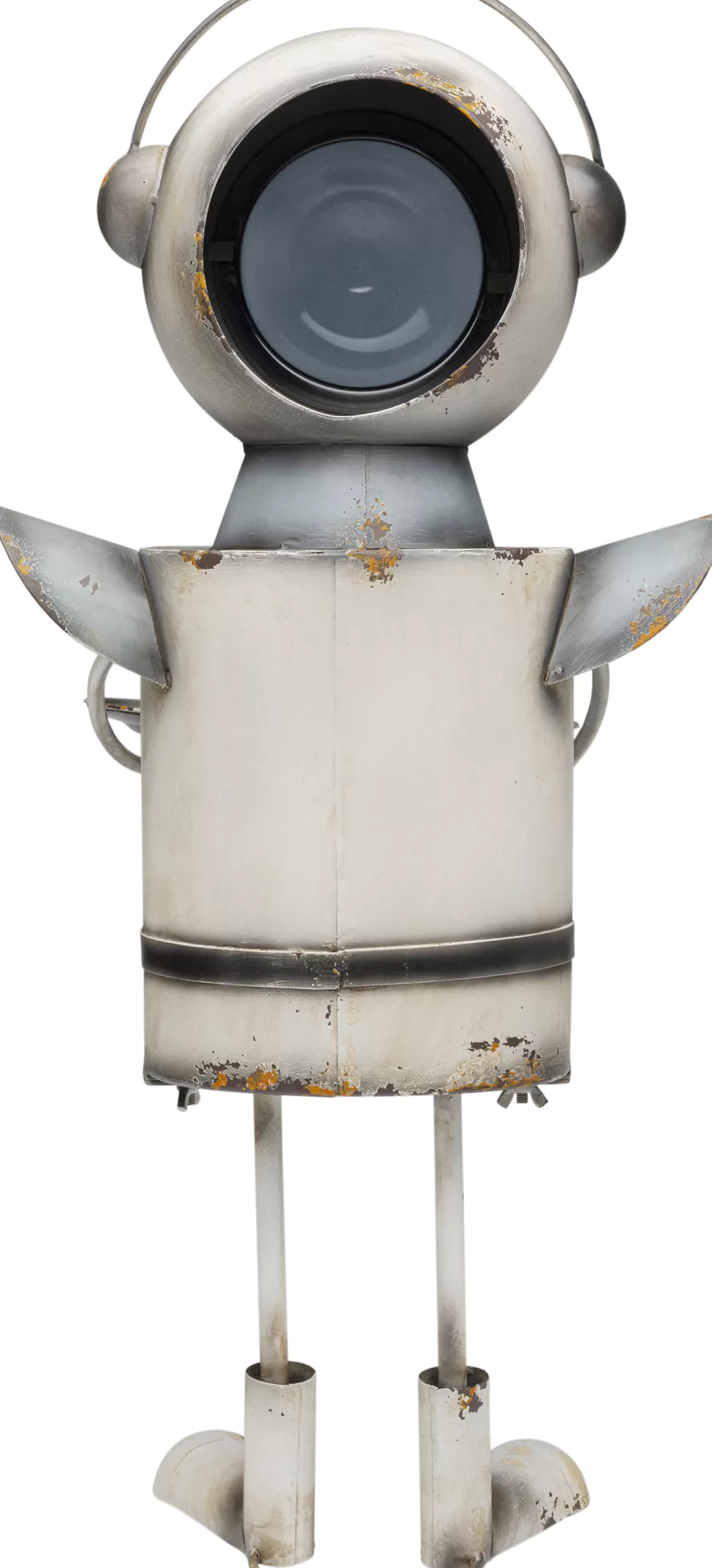 Dekoracje Stojące-KARE Design Dekoracja Stojąca Stalowa Postarzana Robot Gottlieb 74 Cm