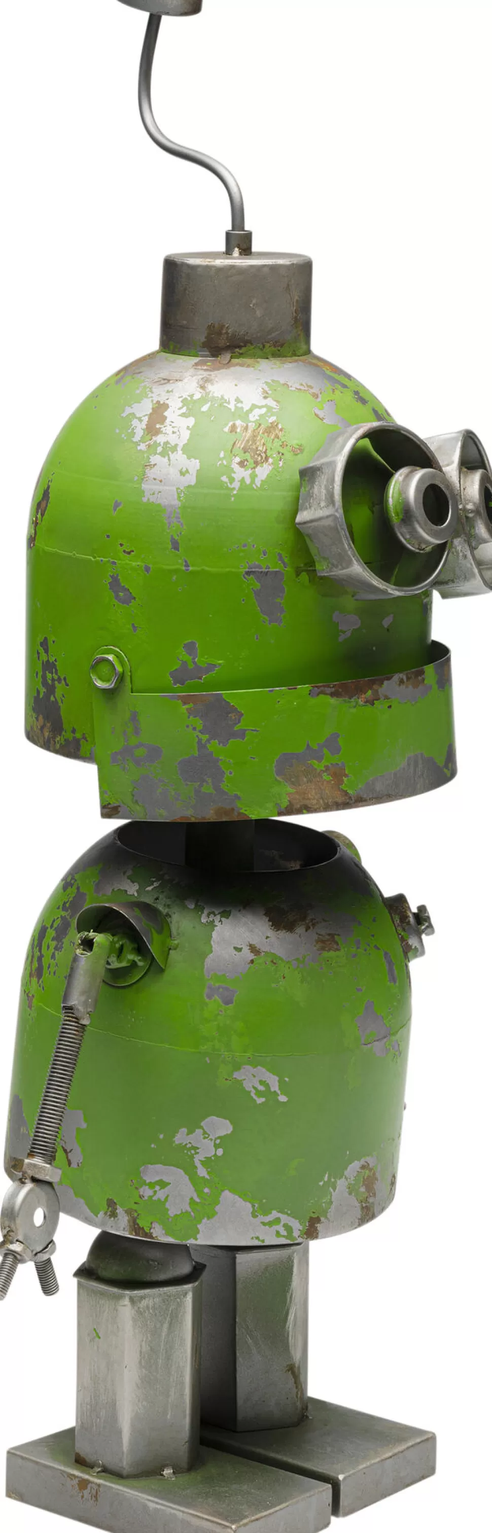 Dekoracje Stojące-KARE Design Dekoracja Stojąca Stalowa Postarzana Robot Peter 71 Cm