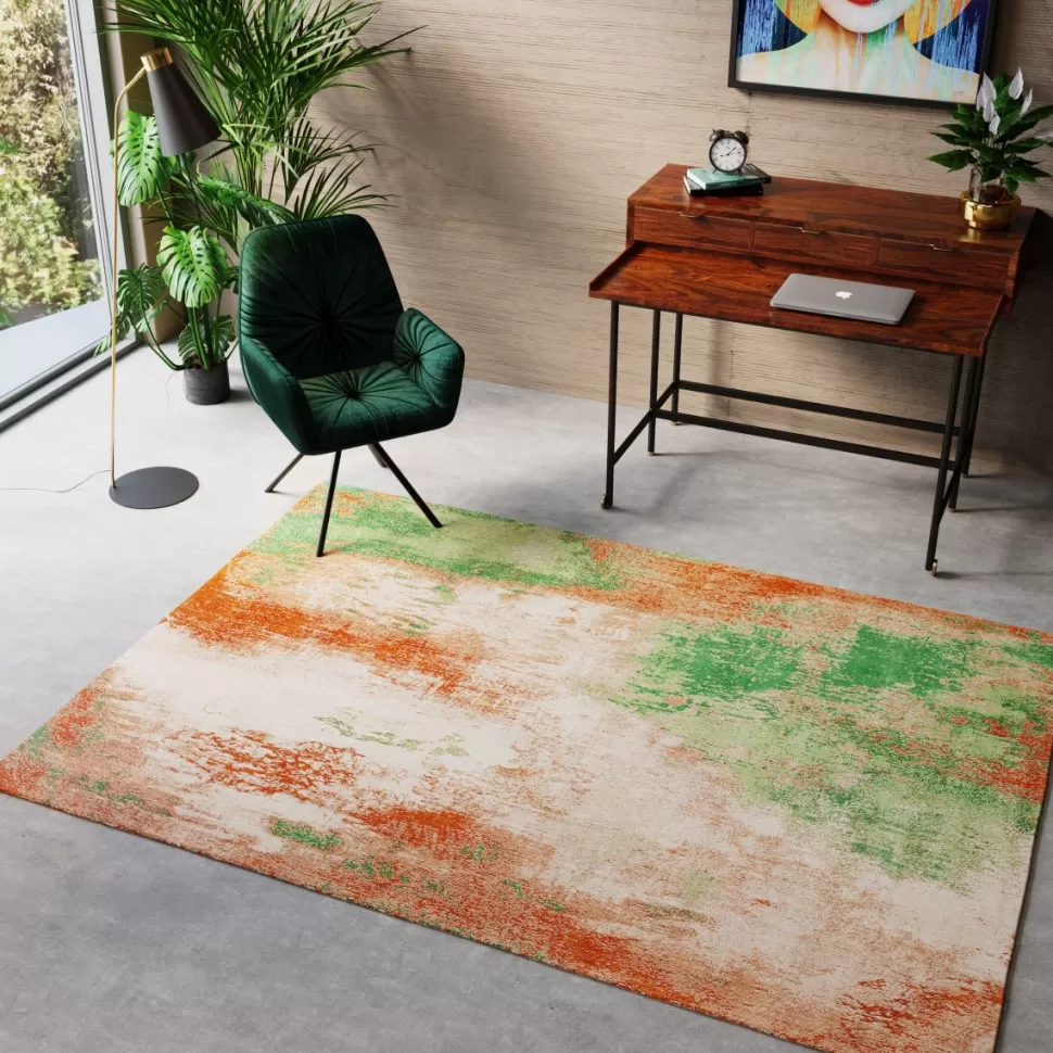 Dywany-KARE Design Dywan Downtown 240x170 Cm Zielony