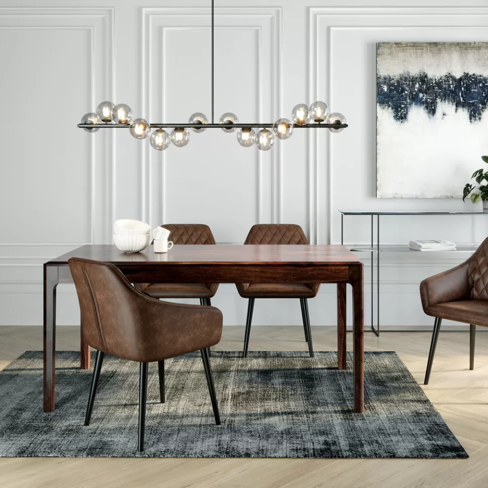 Dywany-KARE Design Dywan Gianna 170x240 Cm Petrol