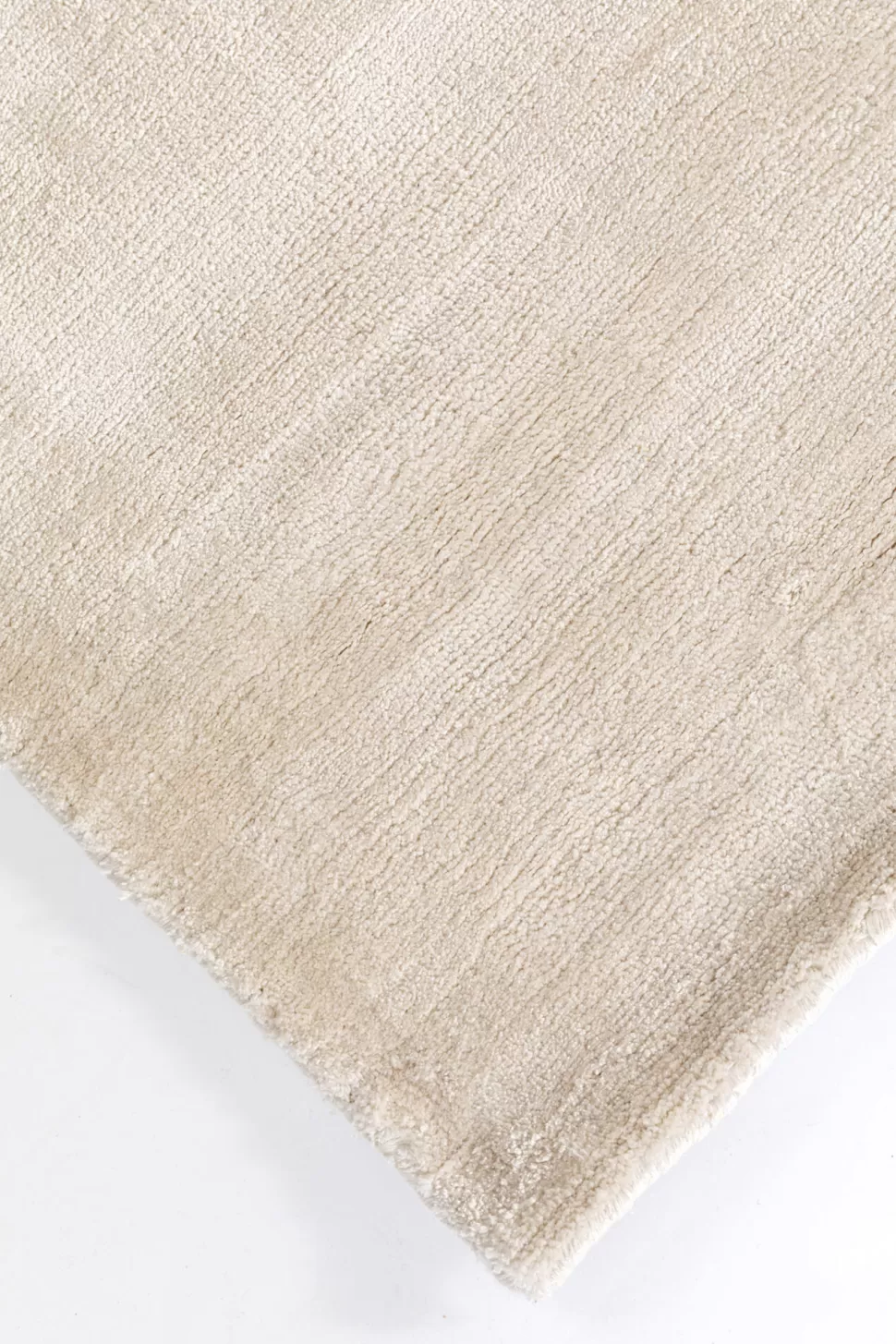 Dywany-KARE Design Dywan Mały Kremowy Wiskoza I Bawełna 80x150 Cm