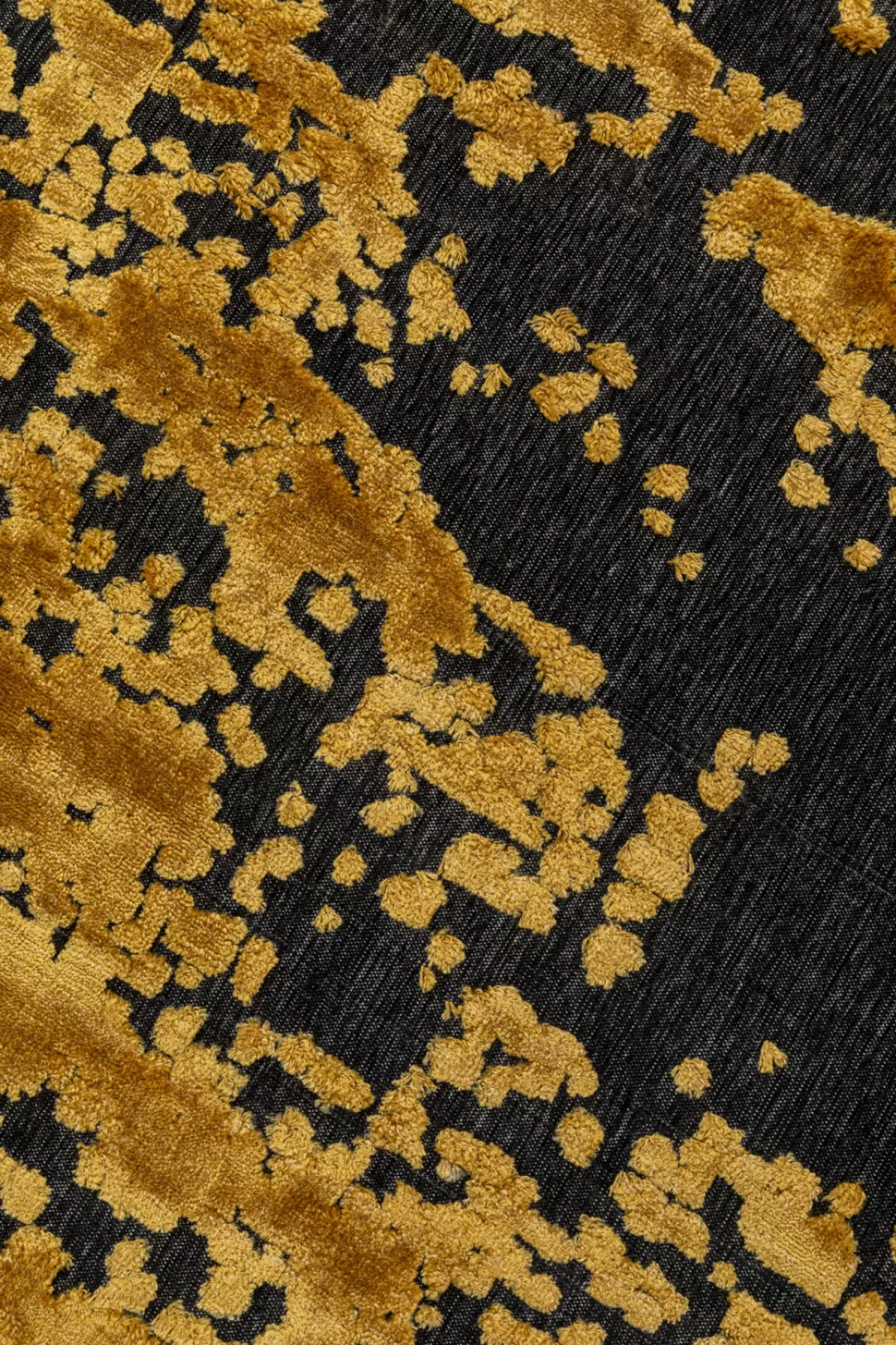 Dywany-KARE Design Dywan Okrągły żółty Wiskoza I Bawełna Ø200 Cm