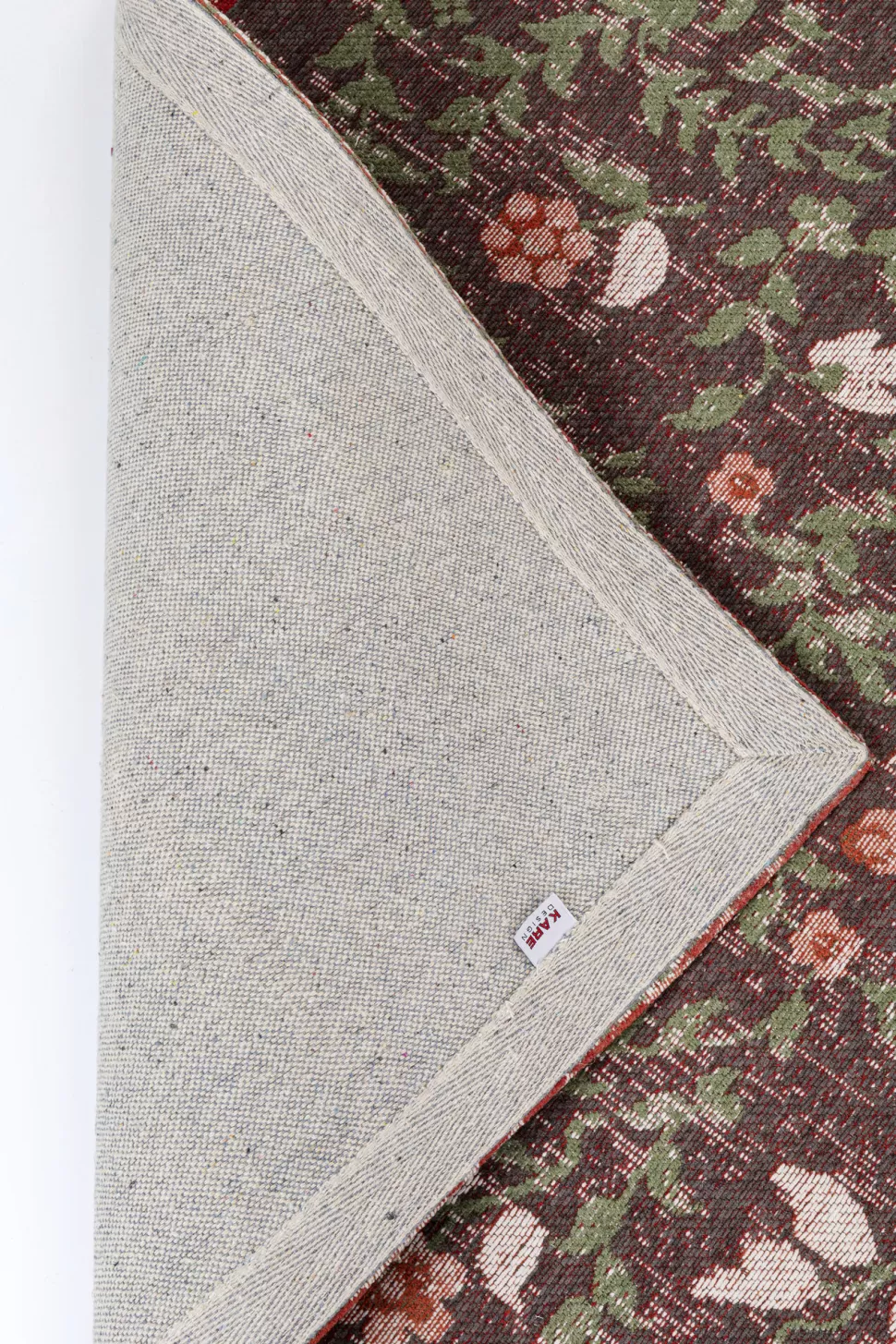 Dywany-KARE Design Dywan Oriental Rose Grey 170x240 Cm Kwiaty
