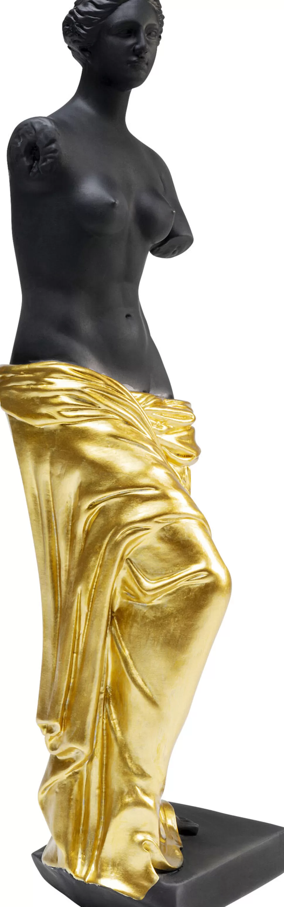 Figurki Dekoracyjne-KARE Design Figurka Dekoracyjna Classic Beauty 14x48 Cm Czarno-złota
