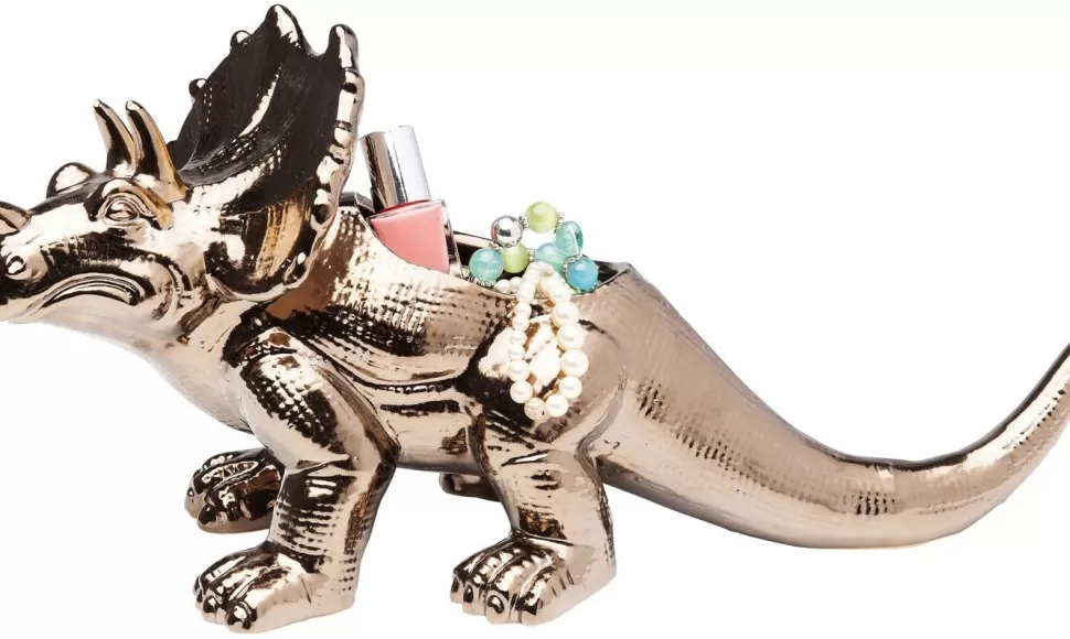 Figurki Dekoracyjne-KARE Design Figurka Dekoracyjna Dino 42x20 Cm Złota