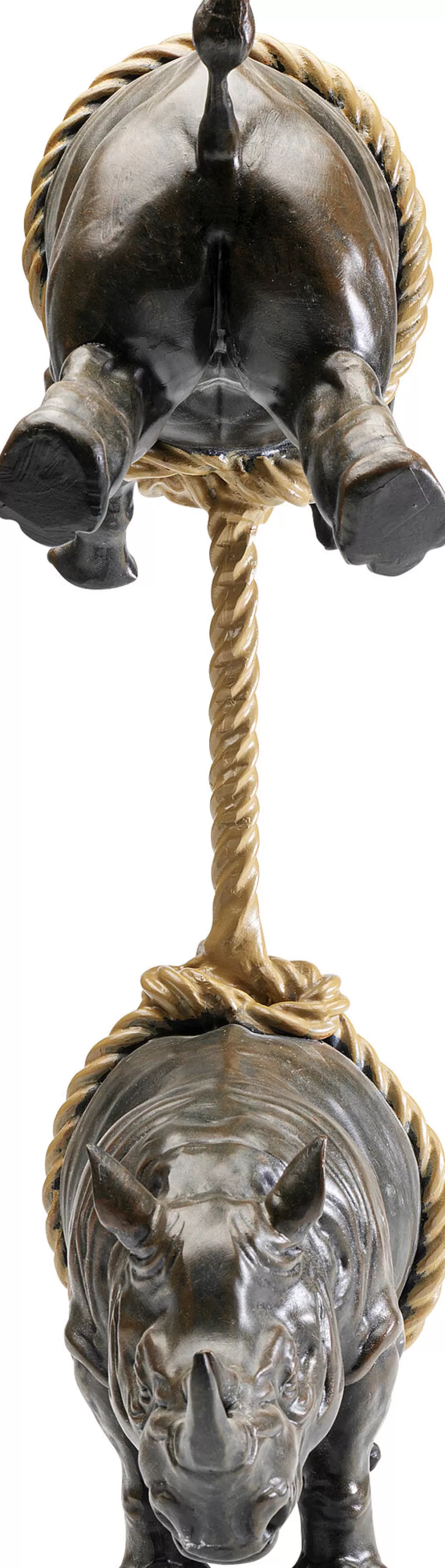 Figurki Dekoracyjne-KARE Design Figurka Dekoracyjna Do Salonu Nosorożce 46x47 Cm
