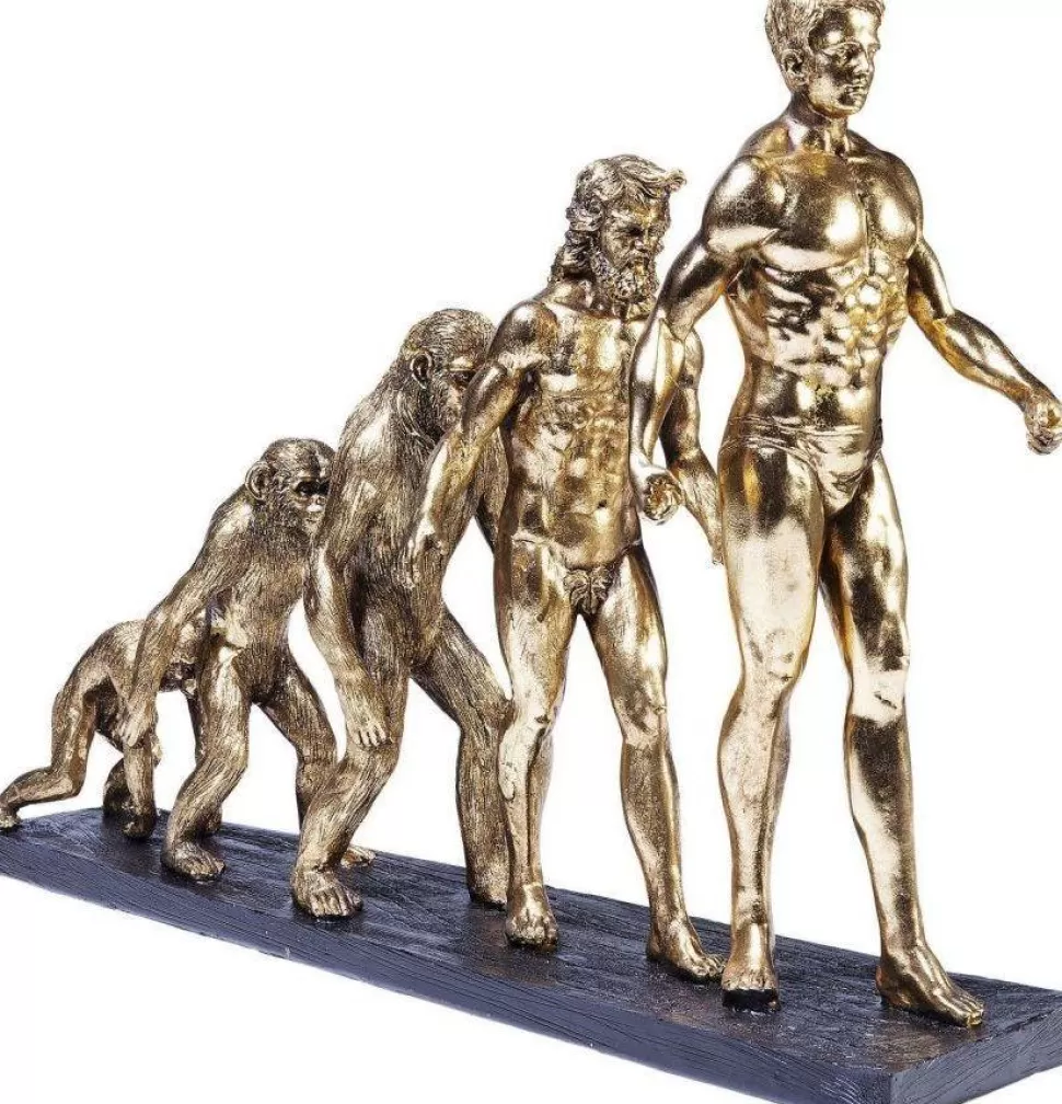 Figurki Dekoracyjne-KARE Design Figurka Dekoracyjna Evolution 58x43 Cm Złota