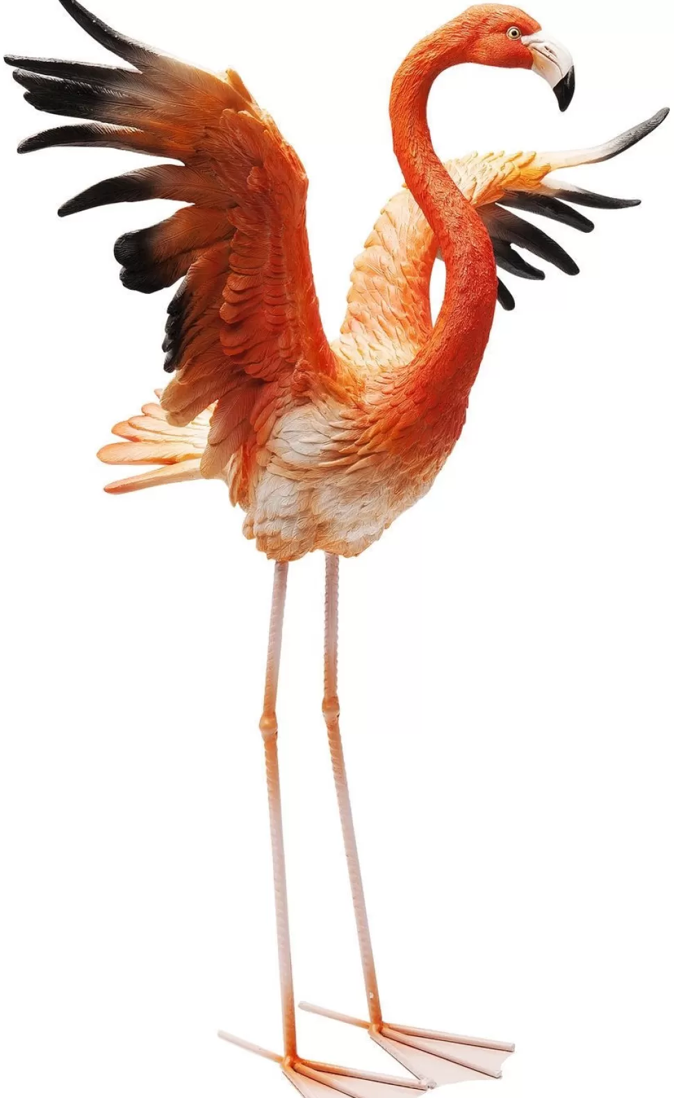 Figurki Dekoracyjne-KARE Design Figurka Dekoracyjna Flamingo Road Fly 50x66 Cm