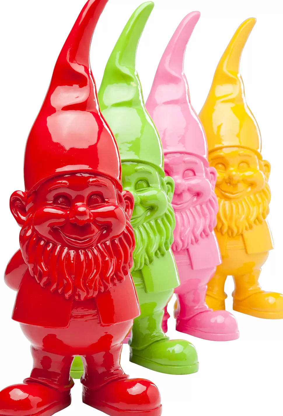 Figurki Dekoracyjne-KARE Design Figurka Dekoracyjna Gnome Colore 18x46 Cm żółta