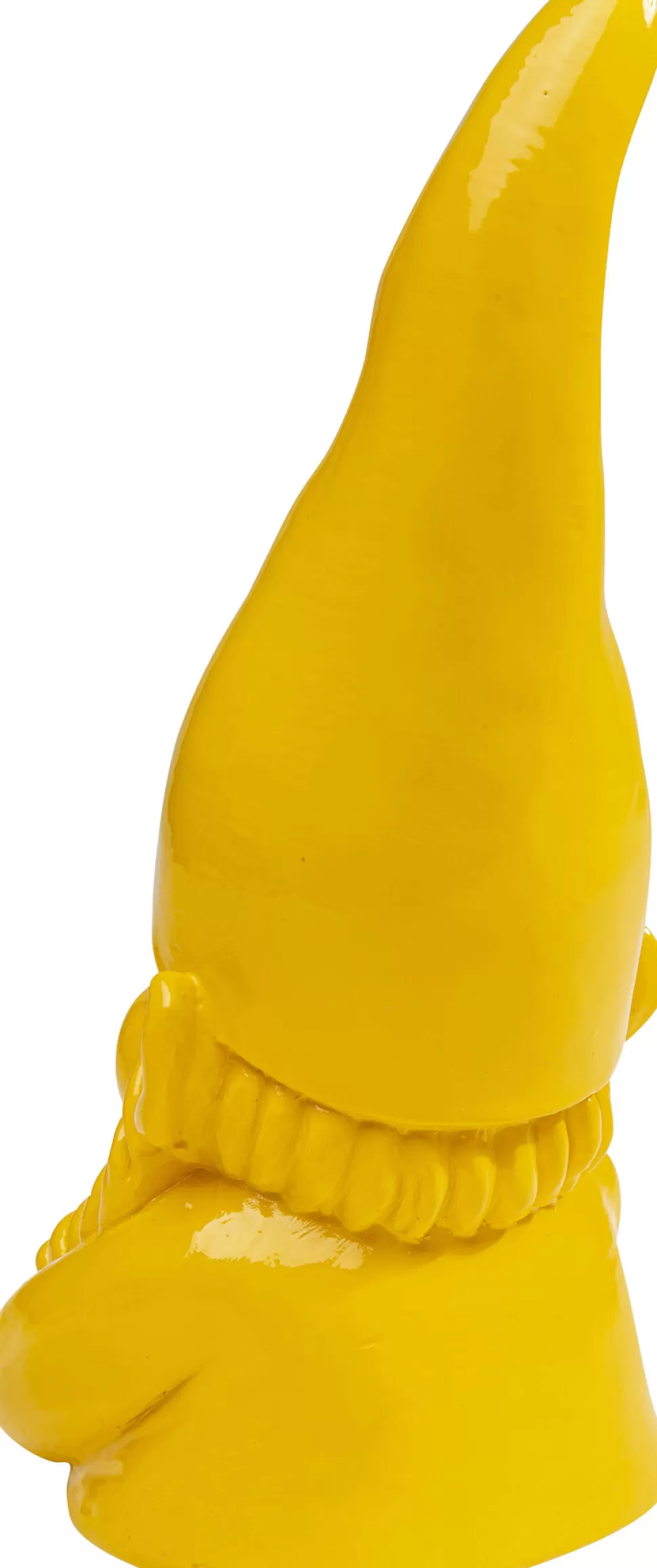 Figurki Dekoracyjne-KARE Design Figurka Dekoracyjna Krasnal żółty 10x21 Cm