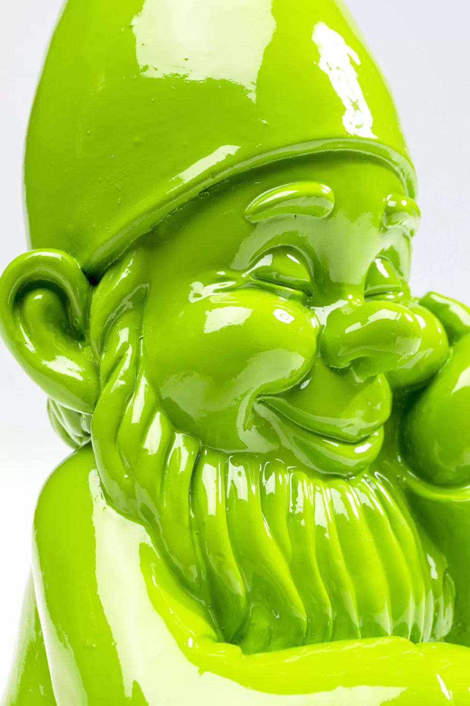 Figurki Dekoracyjne-KARE Design Figurka Dekoracyjna Krasnal Zielony 10x21 Cm