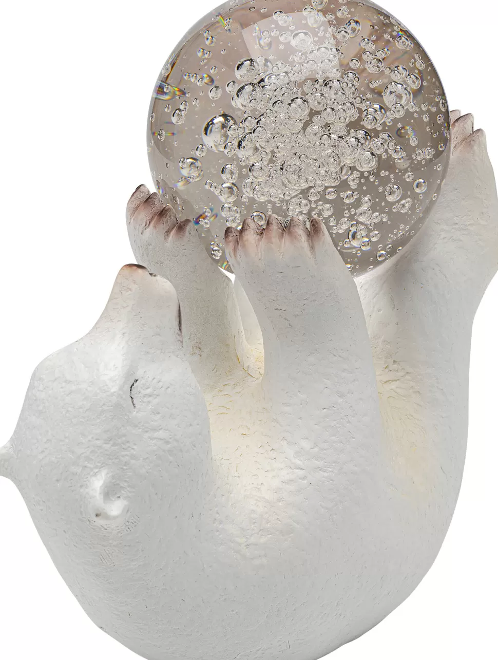 Figurki Dekoracyjne-KARE Design Figurka Dekoracyjna Miś Polarny 23x26 Cm