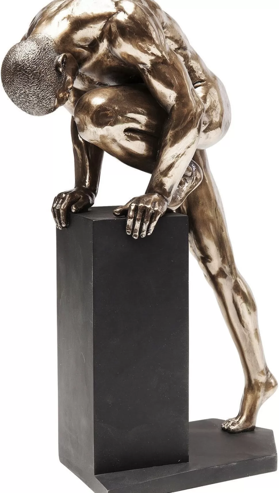 Figurki Dekoracyjne-KARE Design Figurka Dekoracyjna Nude Man Stand 26x36 Cm