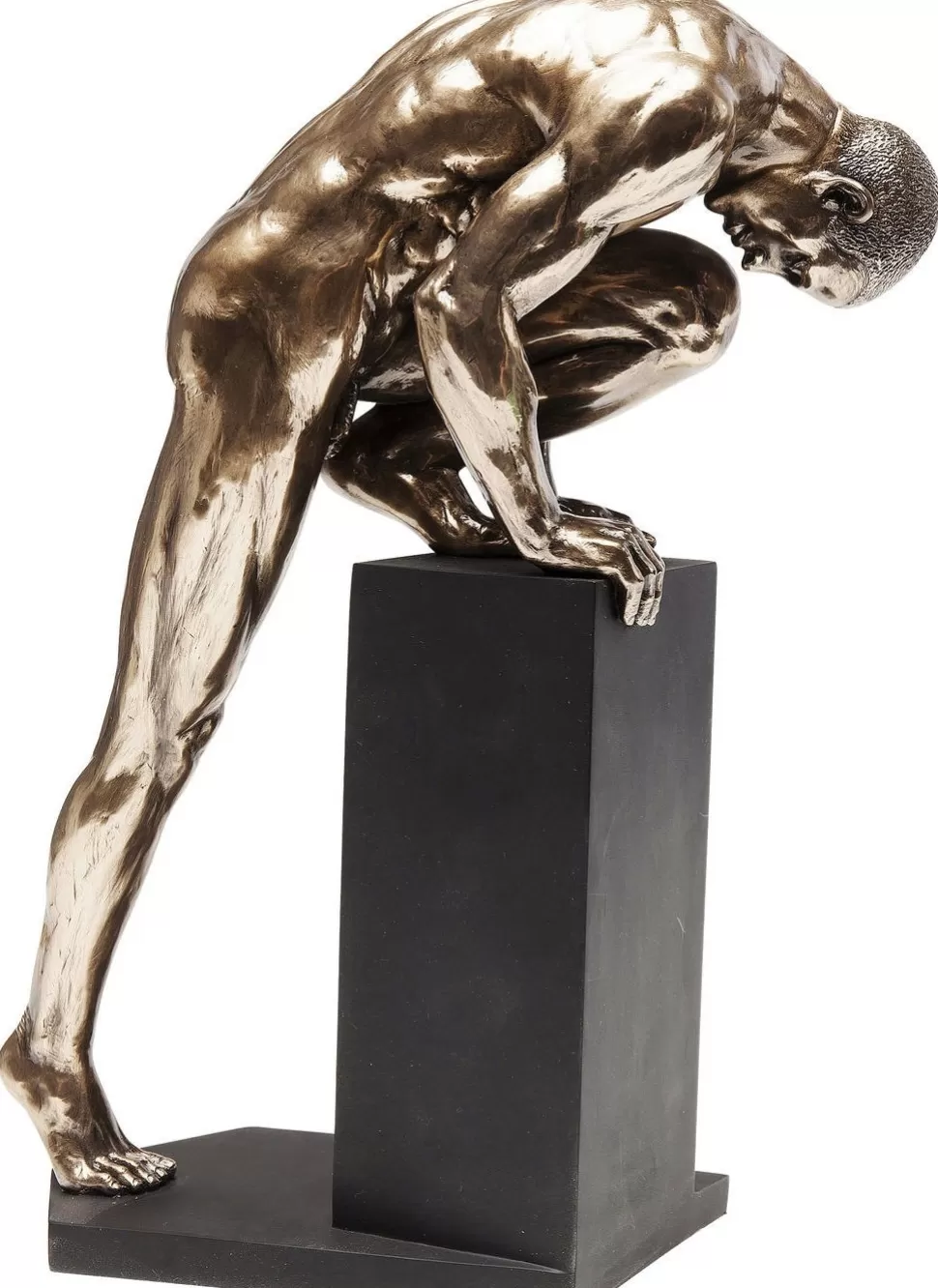 Figurki Dekoracyjne-KARE Design Figurka Dekoracyjna Nude Man Stand 26x36 Cm
