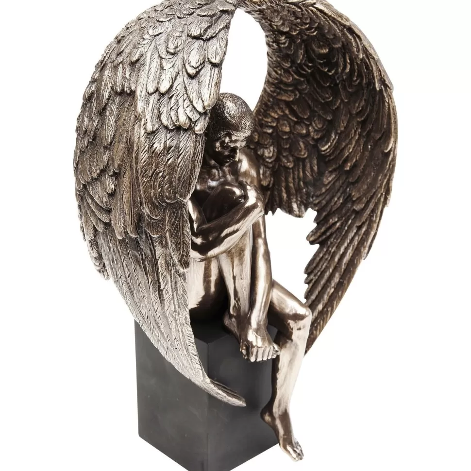 Figurki Dekoracyjne-KARE Design Figurka Dekoracyjna Nude Sad Angel 18x26 Cm