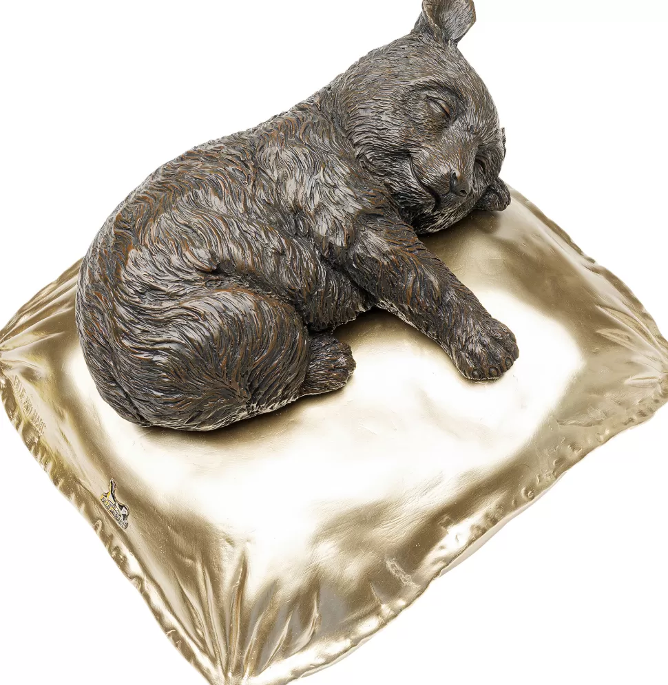 Figurki Dekoracyjne-KARE Design Figurka Dekoracyjna śpiąca Koala Brązowo-złota 35x35 Cm