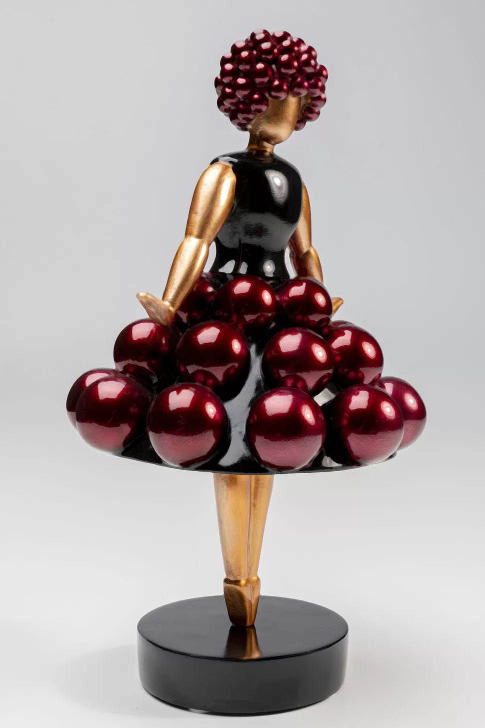 Figurki Dekoracyjne-KARE Design Figurka Dekoracyjna Primabalerina Fioletowa 35 Cm
