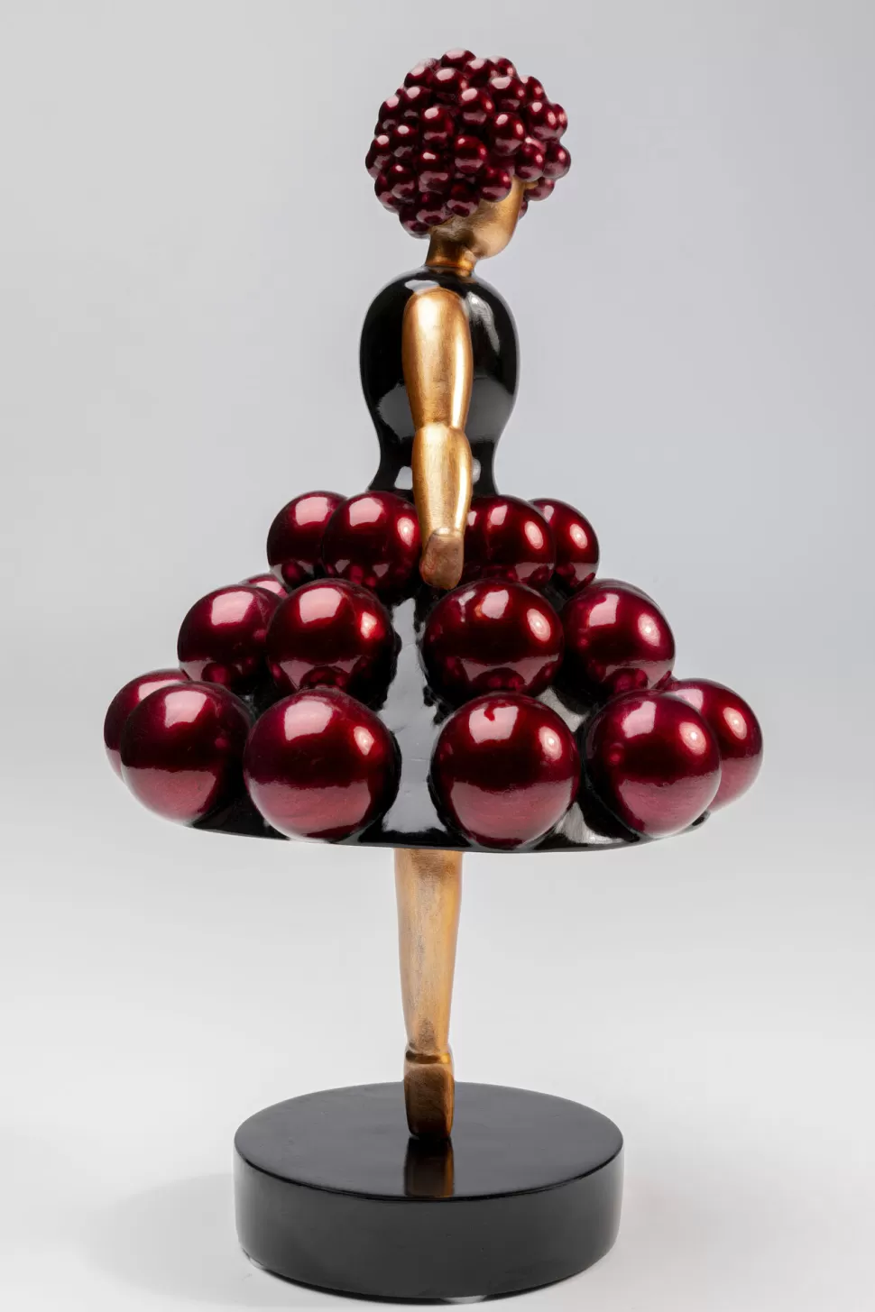 Figurki Dekoracyjne-KARE Design Figurka Dekoracyjna Primabalerina Fioletowa 35 Cm