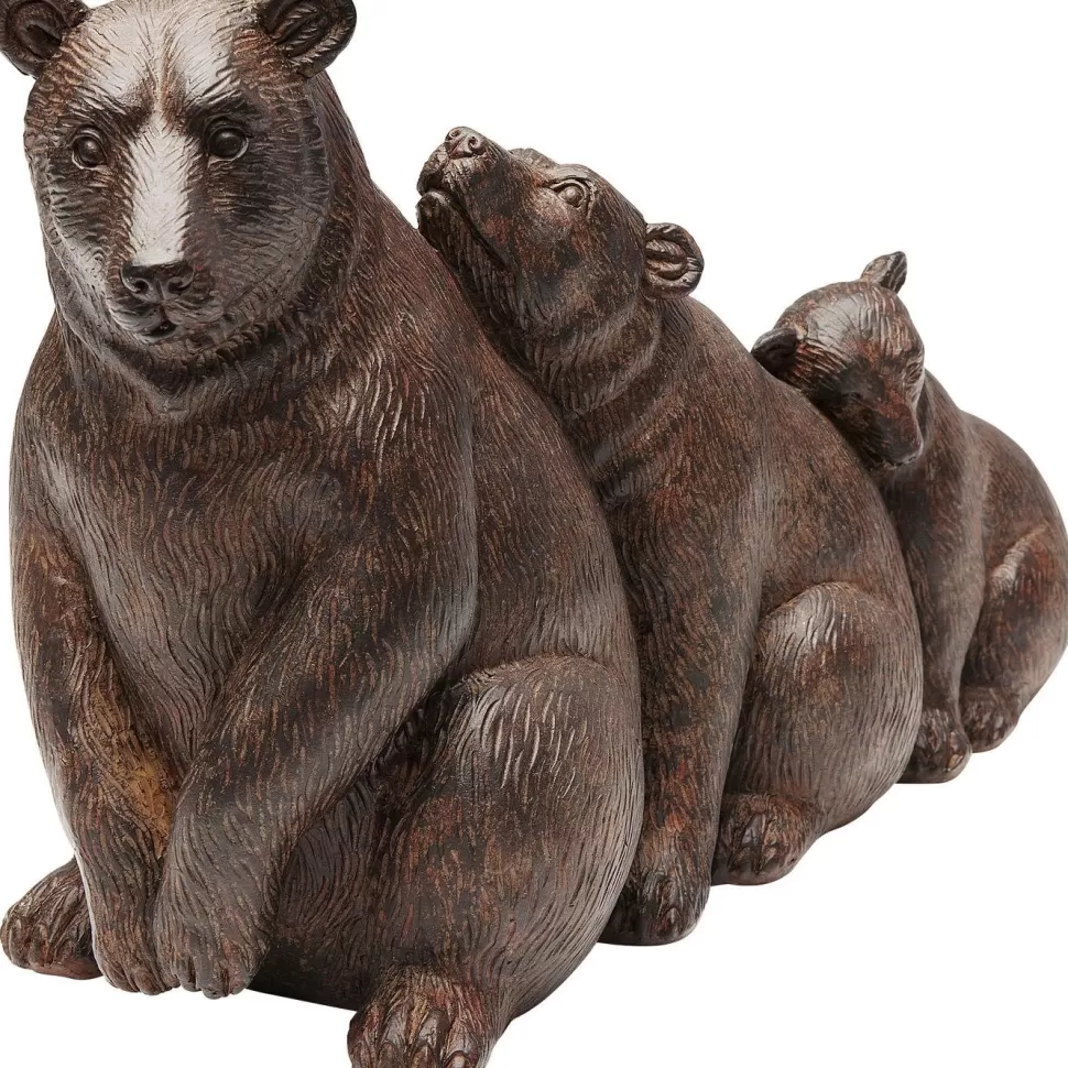Figurki Dekoracyjne-KARE Design Figurka Dekoracyjna Relaxed Bear Family 32x20 Cm
