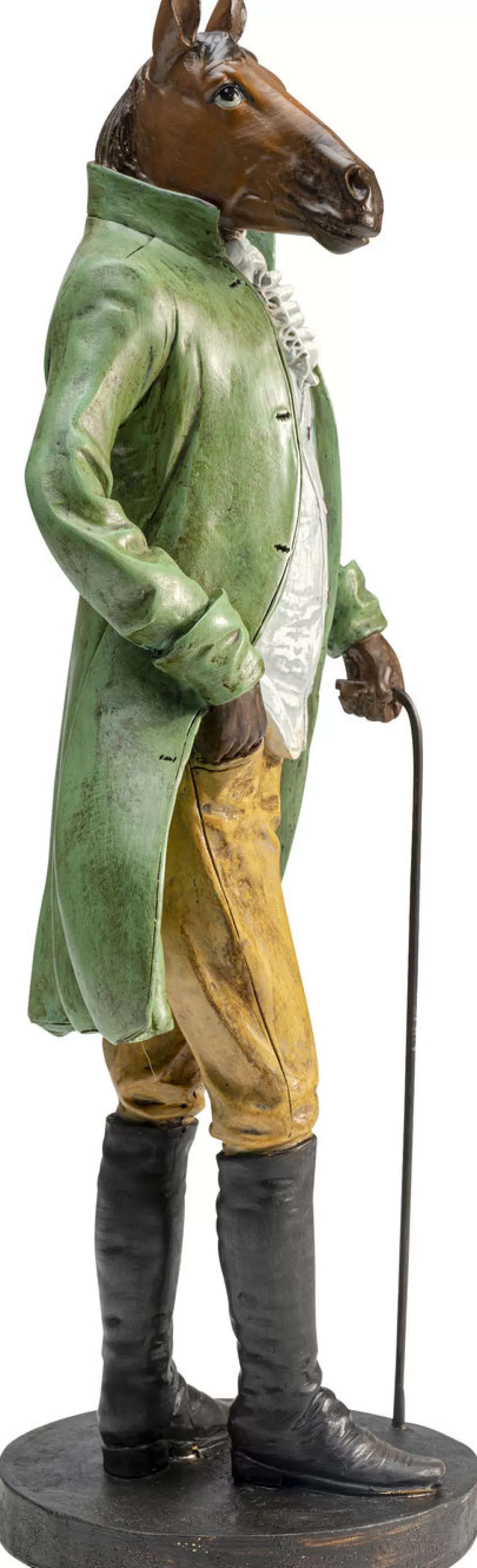 Figurki Dekoracyjne-KARE Design Figurka Dekoracyjna Sir Horse Standing 18x44 Cm Kolorowa