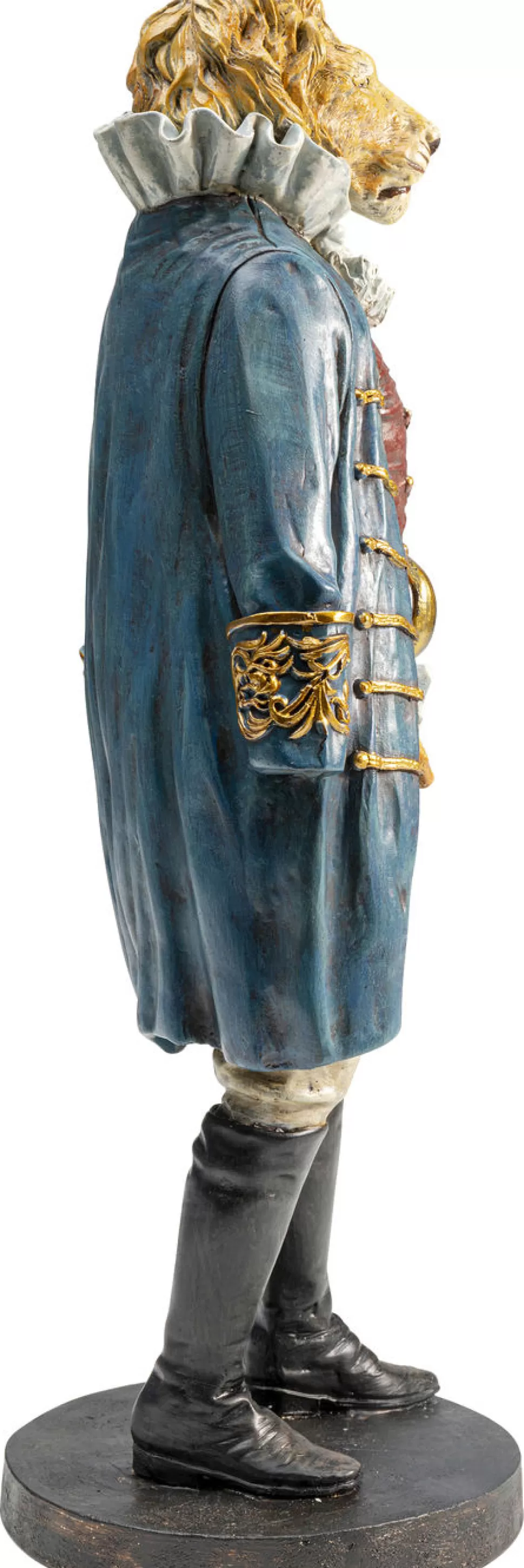 Figurki Dekoracyjne-KARE Design Figurka Dekoracyjna Sir Lion Standing 18x41 Cm Kolorowa