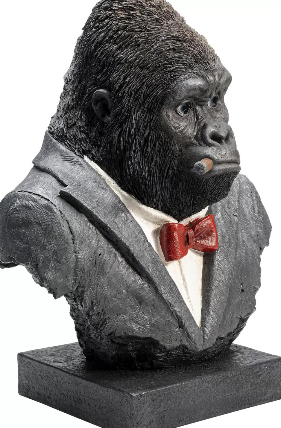 Figurki Dekoracyjne-KARE Design Figurka Dekoracyjna Smoking Gorilla 40x48 Cm