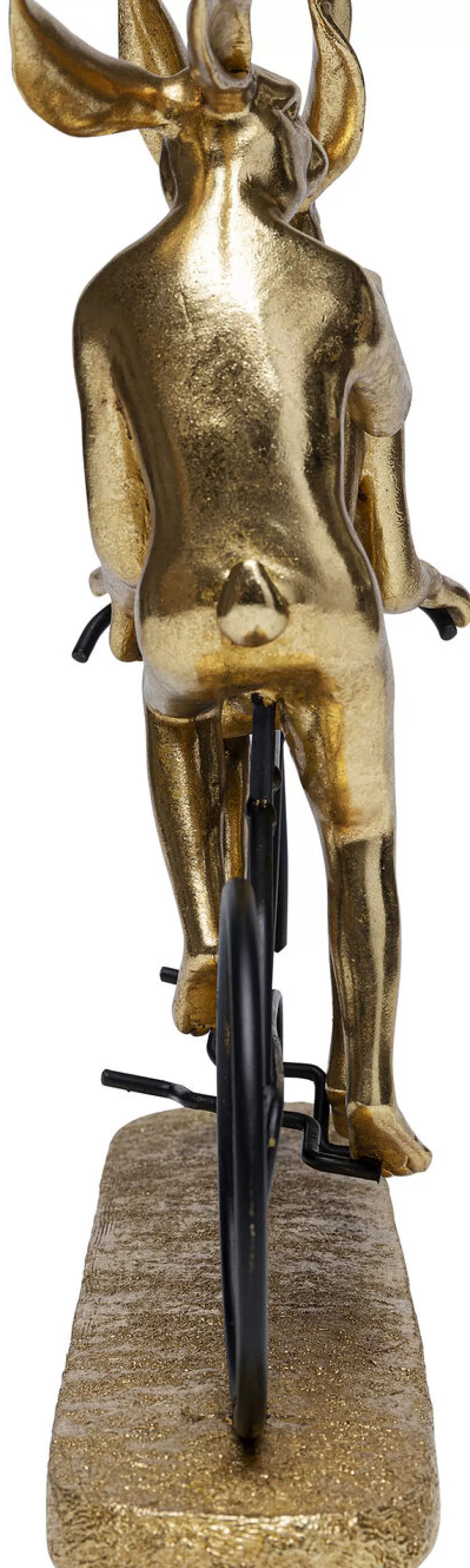 Figurki Dekoracyjne-KARE Design Figurka Dekoracyjna Tandem Rabbits 43x34 Cm Czarno-złota