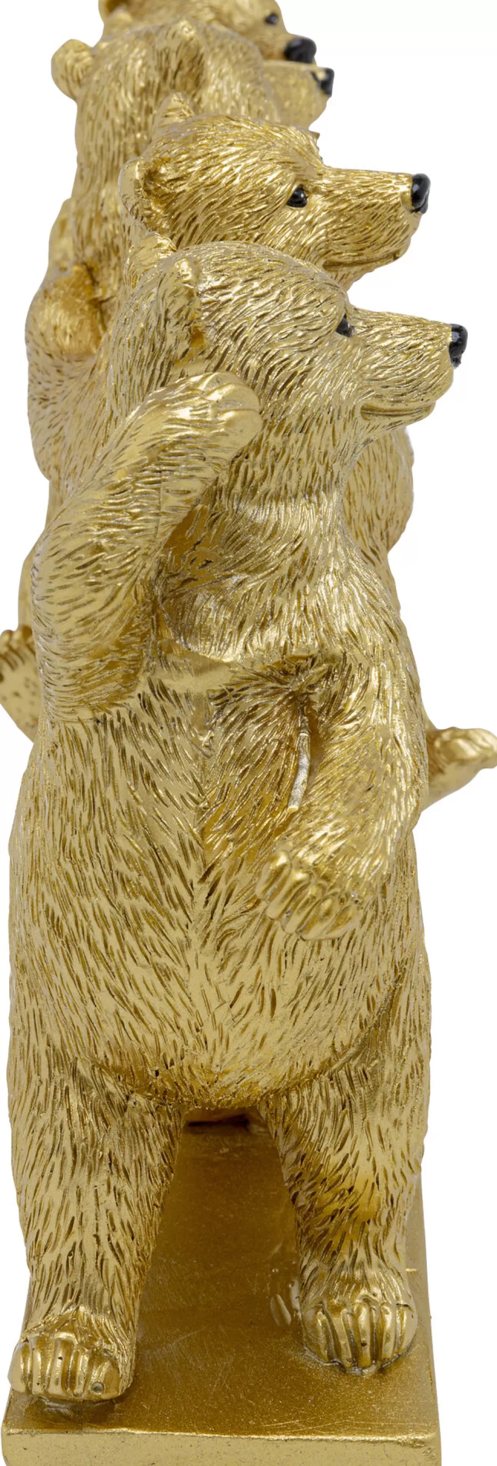 Figurki Dekoracyjne-KARE Design Figurka Dekoracyjna Tipsy Dancing Bears 30x14 Cm Złota