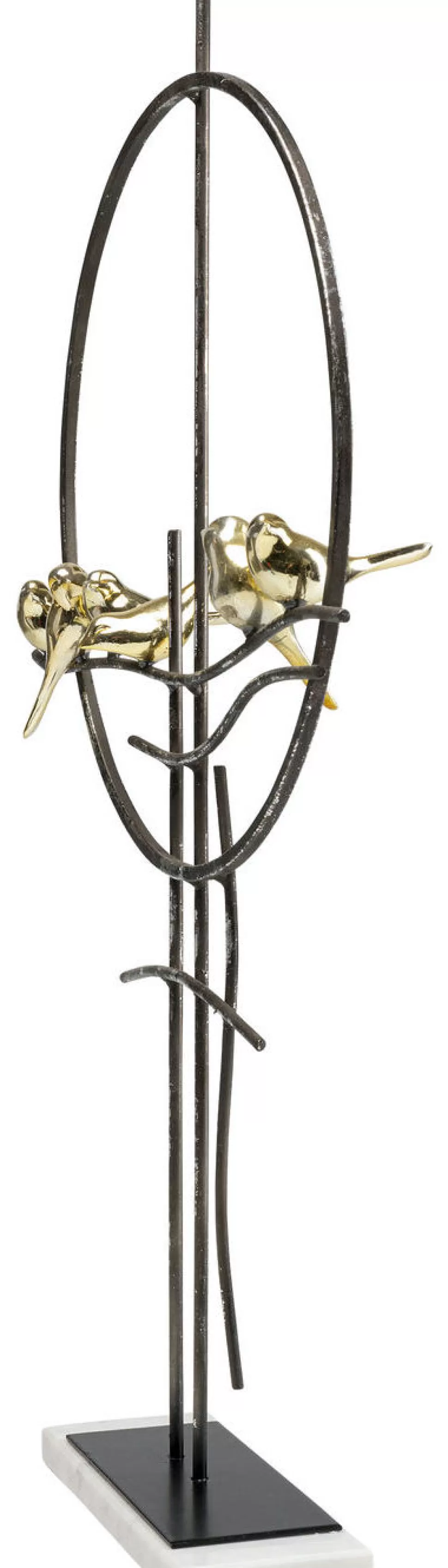 Figurki Dekoracyjne-KARE Design Figurka Dekoracyjna Tweet 39x64 Cm Złota