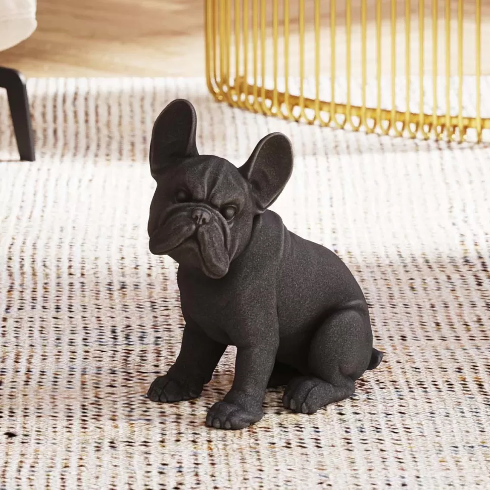 Figurki Dekoracyjne-KARE Design Figurka Dekoracyjna Waiting For Treats 22x25 Cm Czarna