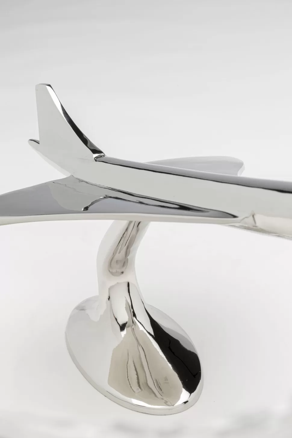 Figurki Dekoracyjne-KARE Design Figurka Dekoracyjna Z Aluminium Samolot Concorde 59x28 Cm