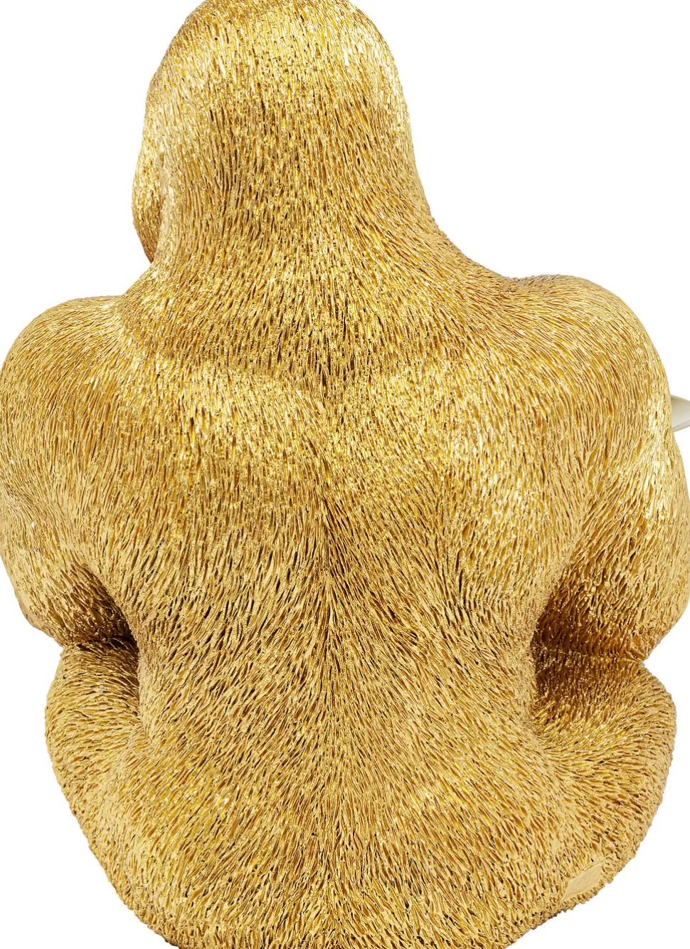 Figurki Dekoracyjne-KARE Design Figurka Dekoracyjna Z Tacą Gorilla Butler 29x37 Cm Złota