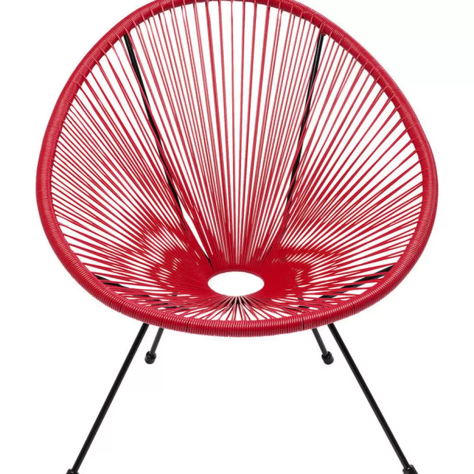 Fotele-KARE Design Fotel Acapulco 73x85 Cm Wiśniowy