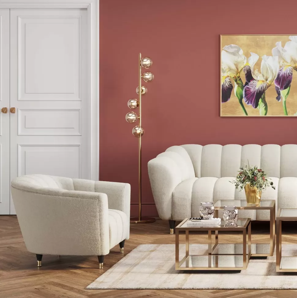 Fotele-KARE Design Fotel Spectra 108x74 Cm Biały