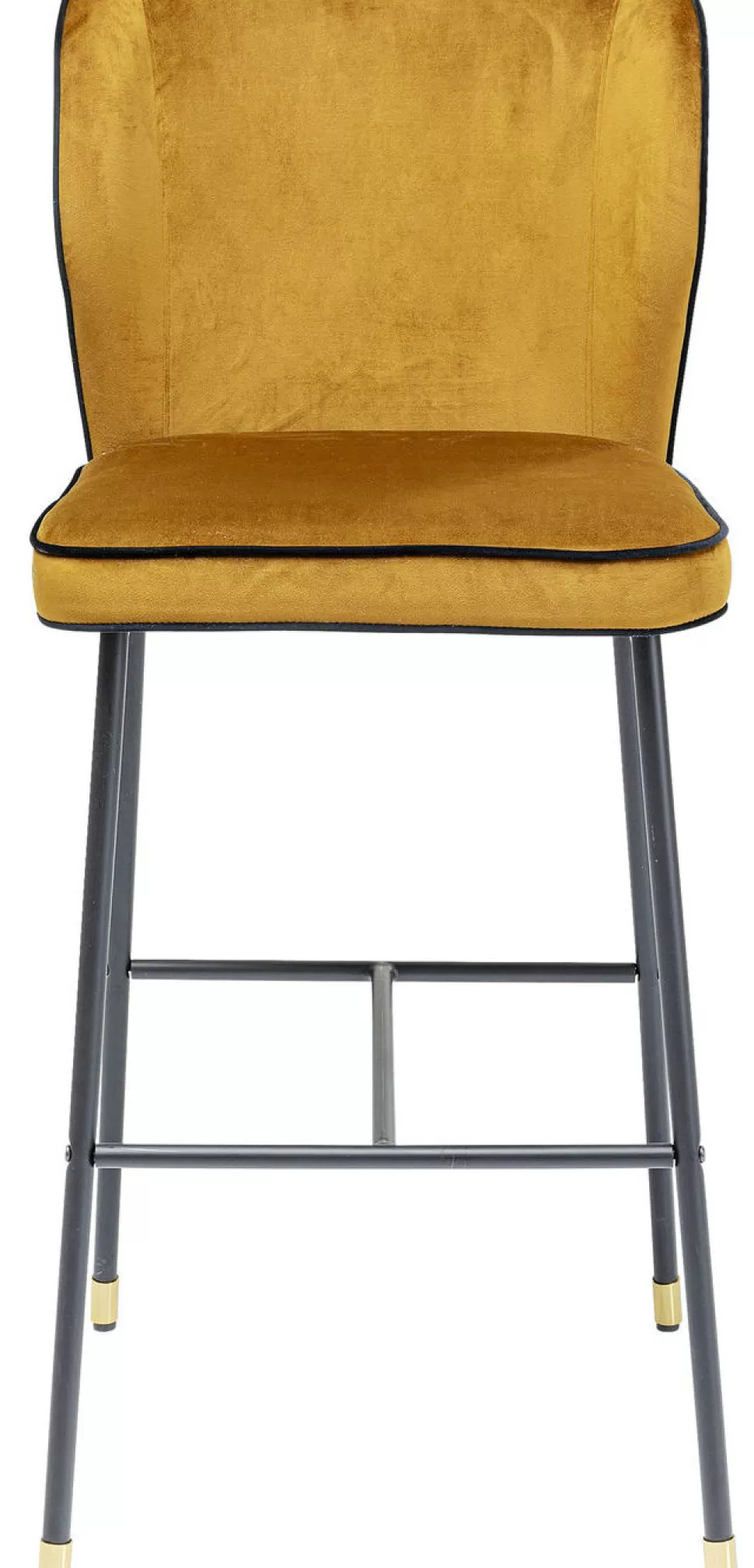 Hokery-KARE Design Hoker Stavanger 52x106 Cm Musztardowy
