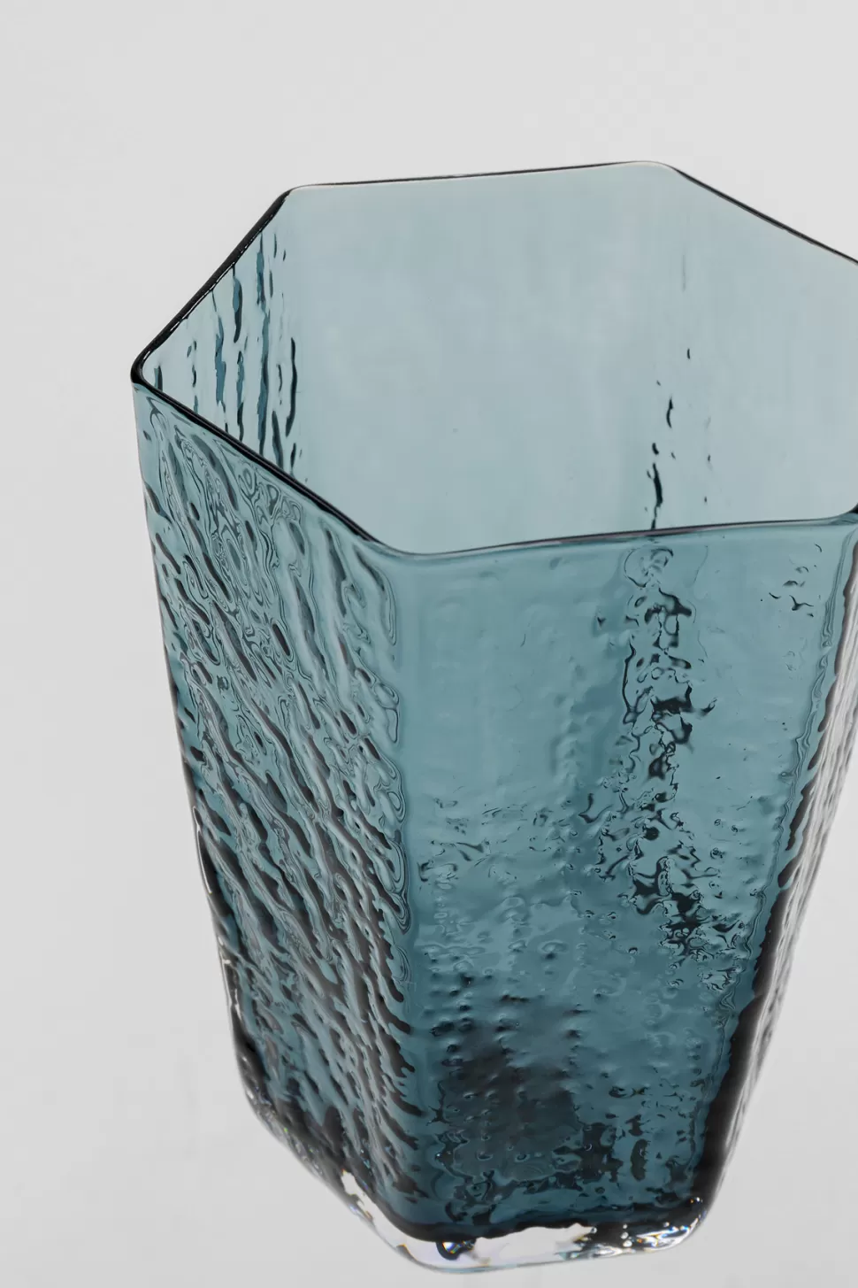 Zastawa Stołowa | Kieliszki-KARE Design Kieliszek Do Białego Wina Szklany Niebieski 300 Ml 22 Cm