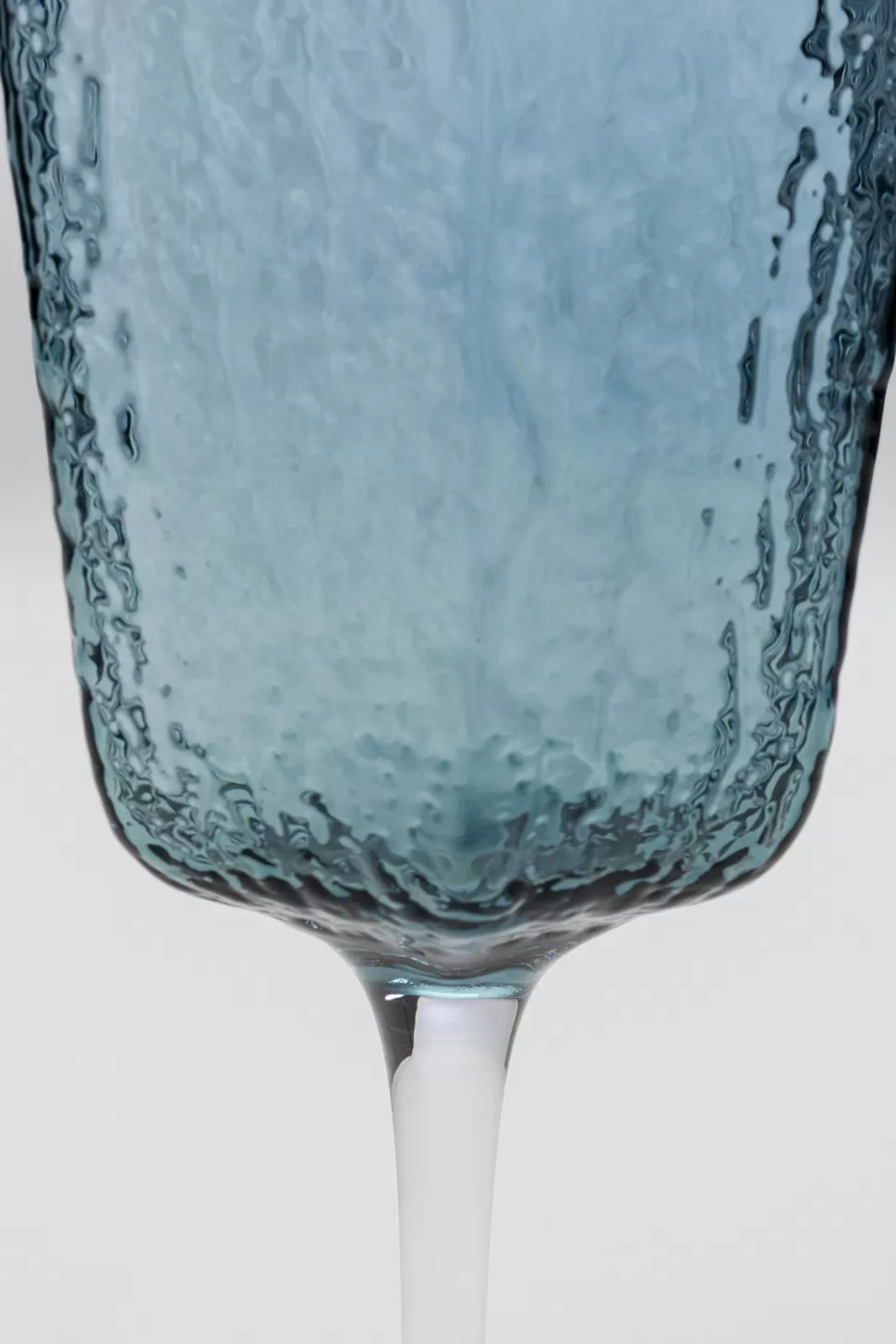 Zastawa Stołowa | Kieliszki-KARE Design Kieliszek Do Czerwonego Wina Szklany Niebieski 440 Ml 24 Cm