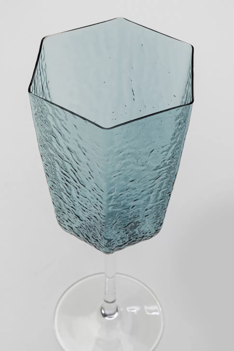 Zastawa Stołowa | Kieliszki-KARE Design Kieliszek Do Czerwonego Wina Szklany Niebieski 440 Ml 24 Cm
