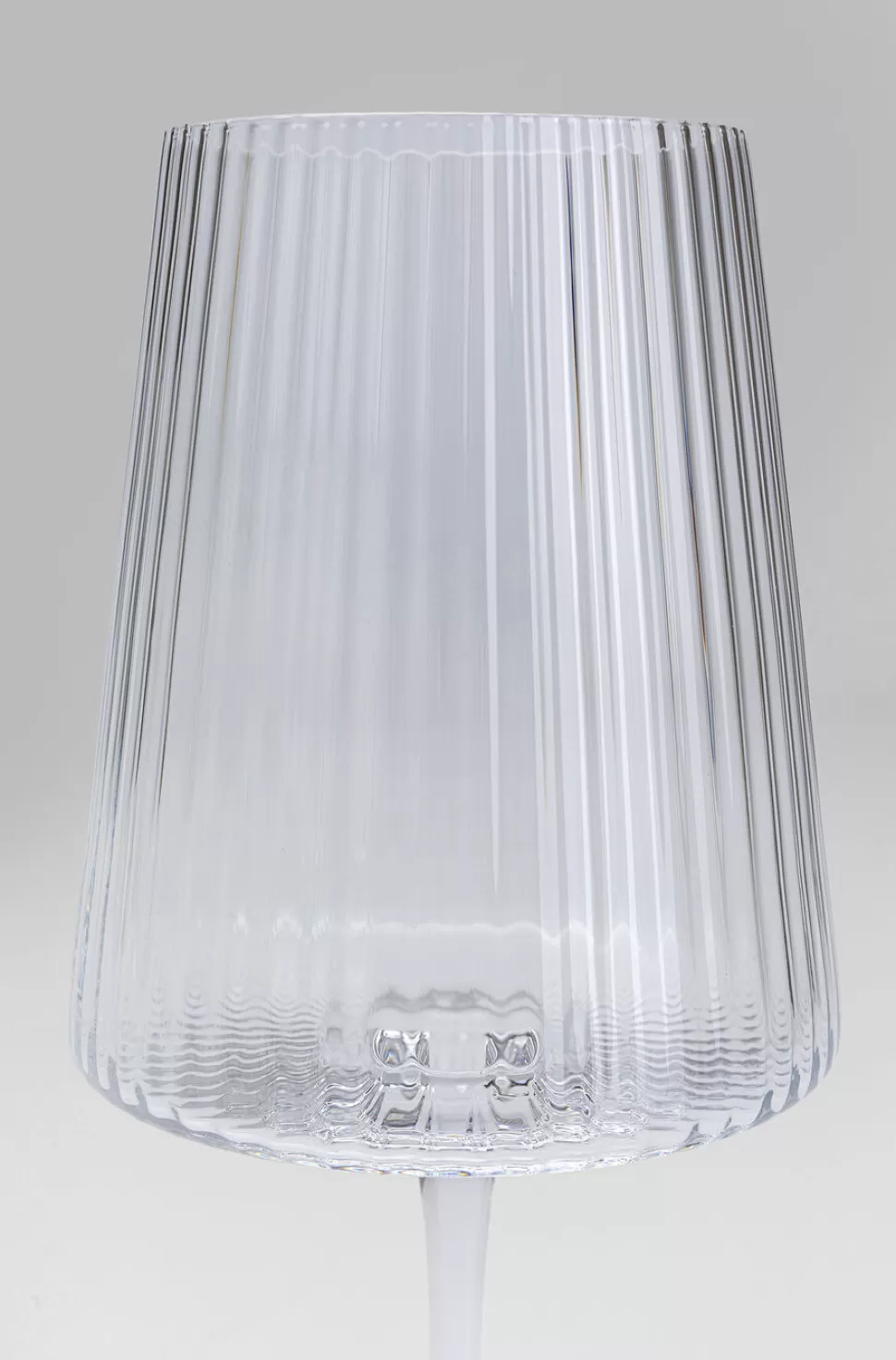 Zastawa Stołowa | Kieliszki-KARE Design Kieliszek Do Wina Riffle 760 Ml Transparentny